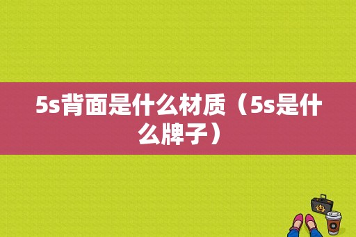 5s背面是什么材质（5s是什么牌子）