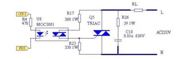 空调主板限流电阻和光耦（空调光耦可控硅）-图2