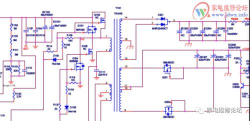 康佳led55r6000u主板线路图（康佳led55u60主板维修）