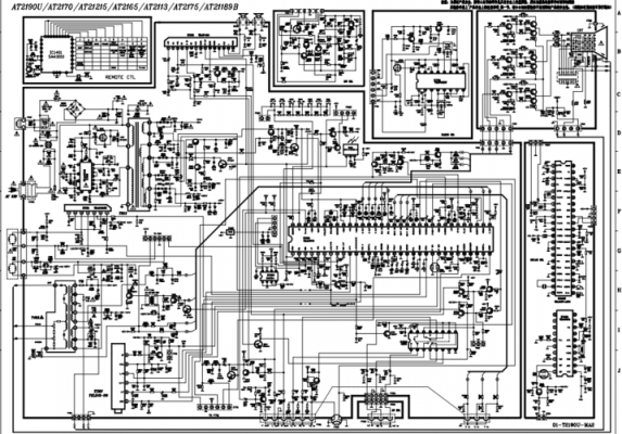 tcl21寸彩电主板电路图（tcl21寸电视机电路图）