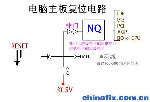 主板复位电路分析（主板复位电路图）-图2