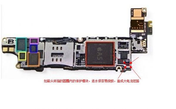 iphone4s主板结构图（苹果4主板图解高清图）-图2