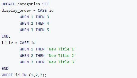 mysql高效批量update（mysql批量更新字段）-图3