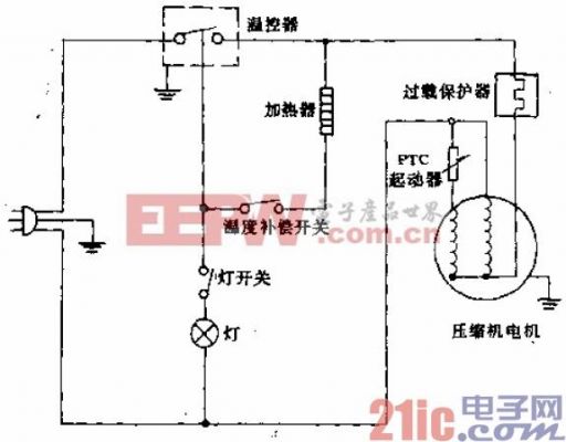 容声电冰箱主板电路图（容声冰箱主控板原理图）