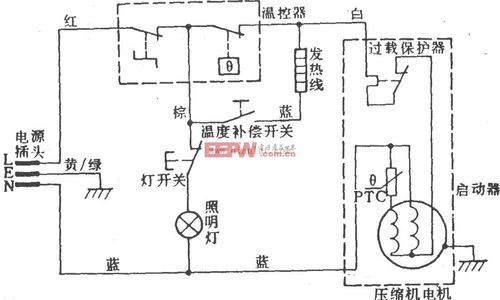 容声电冰箱主板电路图（容声冰箱主控板原理图）-图3