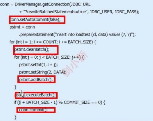 jdbc批量insert优化（jdbc 批量insert）