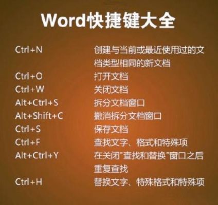 快捷键保存word（快捷键保存文件ctrl加什么）