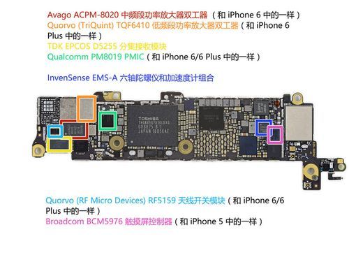 苹果se主板标识图（苹果se主板标识图解大全）