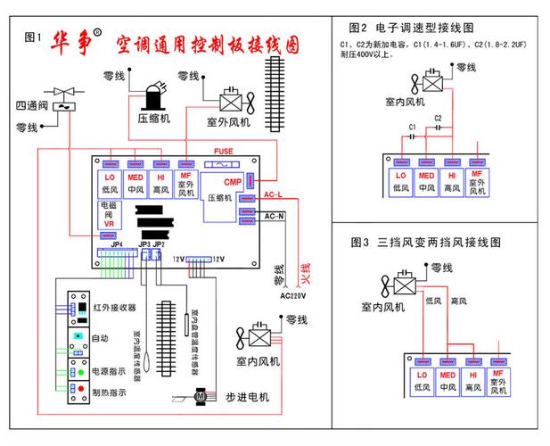 包含空调主板四通阀接线的词条