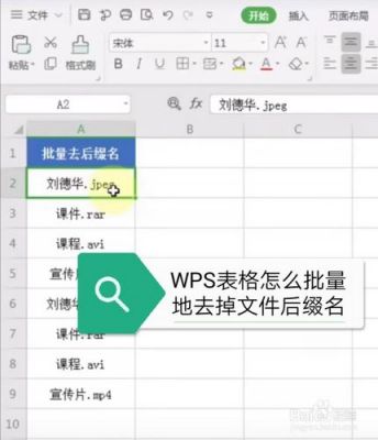 批量去后缀（excel怎么批量去除后缀）-图1